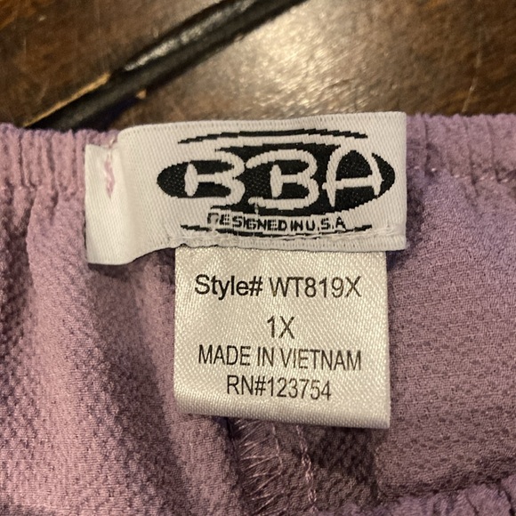 BBA 1X Lilac Ruffle Top - Picture 11 of 12